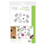 Therm O Web - Stamp n Foil - Foil-Mates - 5.5 x 8.5 - Where Flowers Bloom
