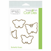 Gina K Designs - Stamp n Foil - Craft Dies - Butterfly Kisses