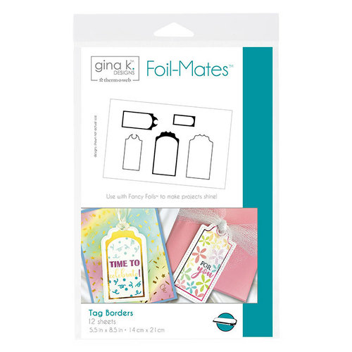 Therm O Web - Foil-Mates - 5.5 x 8.5 - Tag Borders