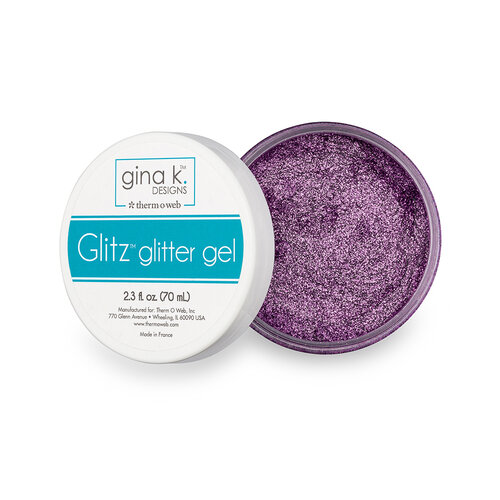 Gina K Designs - Glitz Glitter Gel - Lovely Lavender
