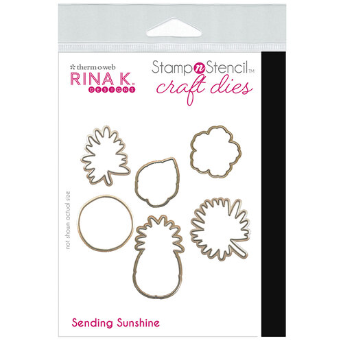 Rina K Designs - Stamp 'n Stencil - Die Set - Sending Sunshine
