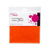 Rina K Designs - 6 x 6 Neon Flock Sheets - Orange Glow - 6 Pack
