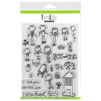 Therm O Web - Clear Photopolymer Stamps - Me and My Peeps