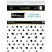 Therm O Web - iCraft - Deco Foil - 8.5 x 11 - Clear Designer Toner Sheets - Distress Circles - 4 Pack