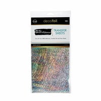 Therm O Web - iCraft - Deco Foil - 6 X 12 Transfer Sheets - Silver Sketch - 10 Pack