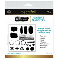 Therm O Web - iCraft - Deco Foil - Adhesives Transfer Sheets - Dazzling Doodles