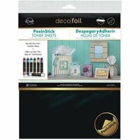 Therm O Web - iCraft - Deco Foil - 8 x 10.5 Peel N Stick Toner Sheets - 2 Pack