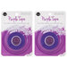 Therm O Web - iCraft - Purple Tape - Removable - 0.5 Inches x 15 Yards - 2 Pack