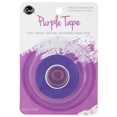 Therm O Web - iCraft - Purple Tape - Removable - 0.5 Inches x 15 Yards