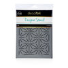 Therm O Web - iCraft - Deco Foil - 6 x 8 - Designer Stencil - Starburst