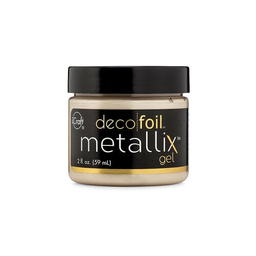 Therm O Web - iCraft - Deco Foil - Metallix Gel - 2 Ounces - Champagne Mist