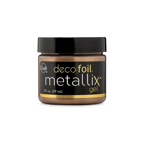 Therm O Web - iCraft - Deco Foil - Metallix Gel - 2 Ounces - Aged Copper