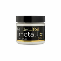 Therm O Web - iCraft - Deco Foil - Metallix Gel - 2 Ounces - White Pearl