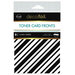 Therm O Web - iCraft - Deco Foil - 4.25 x 5.5 Toner Card Fronts - 8 Pack - Candy Stripes