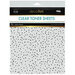 Therm O Web - iCraft - Deco Foil - Clear Toner Sheets - 8.5 x 11 - Dainty Hearts - 2 pack