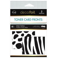 Therm O Web - iCraft - Deco Foil - Toner Card Fronts - Wild Thing