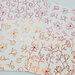 Therm-O-Web - iCraft - Deco Foil - 4.25 x 5.5 Toner Card Fronts - Delicate Magnolias