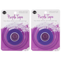 Therm O Web - iCraft - Purple Tape - Removable - 0.5 Inches x 15 Yards and 1.5 Inches x 15 Yards - 2 Pack