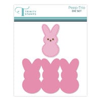 Trinity Stamps - Dies - Peep Trio