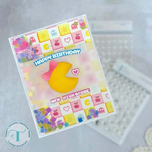 Trinity Stamps - Clear Photopolymer Stamps - 8-Bit Alphabet