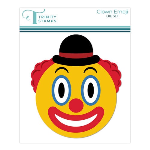 Trinity Stamps - Dies - Clown Emoji Circle Card Add-On Trinity Stamps - Dies - Clown Emoji Circle Card Add-On