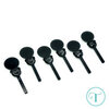 Trinity Stamps - Embellishments - Mini Cup Stoppers - Black