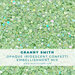 Trinity Stamps - Embellishments - Opaque Shine Confetti - Granny Smith