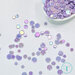 Trinity Stamps - Embellishments - Opaque Shine Confetti - Lavender