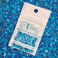 Trinity Stamps - Embellishment Mix - Iridescent Baubles - Razzleberry Bubbles