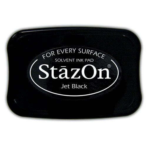 Staz On Ink Pads - Jet Black