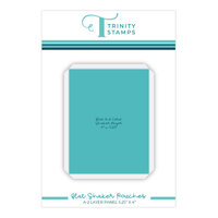 Trinity Stamps - Flat Shaker Pouches - A2 Layer - 4 x 5.25