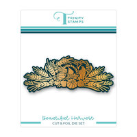 Trinity Stamps - Hot Foil Plate and Die Set - Beautiful Harvest