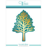 Trinity Stamps - Hot Foil Plate and Die Set - Winter Tree