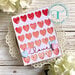 Trinity Stamps - Dies - Row of Hearts