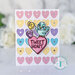 Trinity Stamps - Dies - Row of Hearts