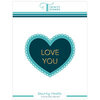 Trinity Stamps - Hot Foil Plate and Die Set - Dainty Heart