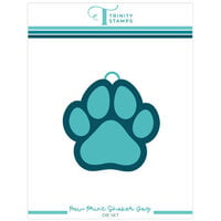 Trinity Stamps - Dies - Paw Print Shaker Tag