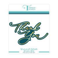 Trinity Stamps - Hot Foil Plate - Shimmer Script