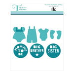 Trinity Stamps - Dies - Ribbon Rosette Add-on - Baby