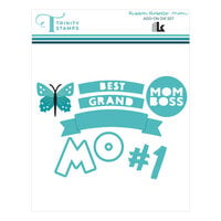 Trinity Stamps - Dies - Ribbon Rosette Add-on - Mom