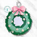 Trinity Stamps - Dies - Holiday Wreath Circle Card Add-On