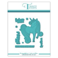 Trinity Stamps - Dies - Majestic Unicorn
