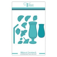 Trinity Stamps - Sweet Summer Celebration Collection - Dies - Island Cocktail