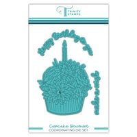 Trinity Stamps - Sweet Summer Celebration Collection - Dies - Cupcake Bouquet