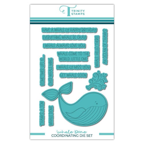 Trinity Stamps - Sweet Summer Celebration Collection - Dies - Whale Done