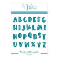 Trinity Stamps - Dies - Party Alphabet