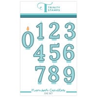 Trinity Stamps - Dies - Number Candles