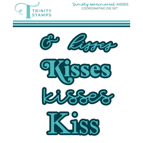 Trinity Stamps - Dies - Simply Sentimental - Kisses
