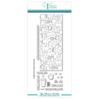 Trinity Stamps - Clear Photopolymer Stamps - Slimline - Fa-BREW-lous