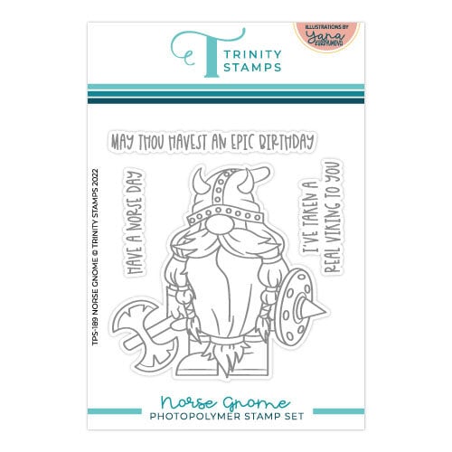 Trinity Stamps - Sweet Summer Celebration Collection - Clear Photopolymer Stamps - Norse Gnome